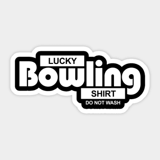 bowling Sticker